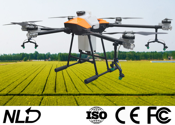 Carbon Fiber Frame Agriculture Pesticide Spraying Drone Foldable Crop Sprayer UAV