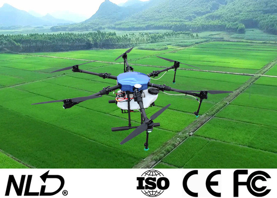 6 Rotors Fuselage Agriculture Spraying Pesticide Drone Fully Waterproof