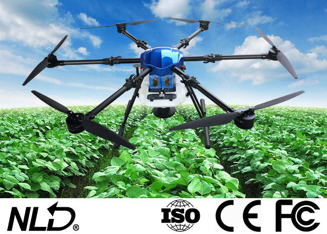 Take Off Capacity Fertilizer Spraying Drone 42kg With FPV Camera